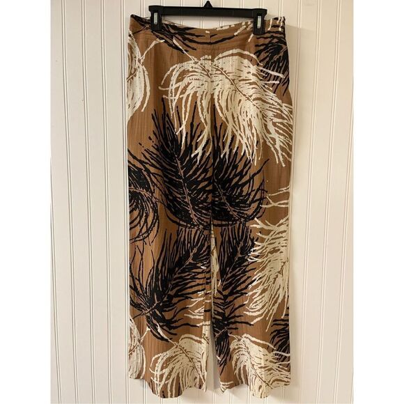 Nic + Zoe botanical dressy pant size 8 - Picture 1 of 4